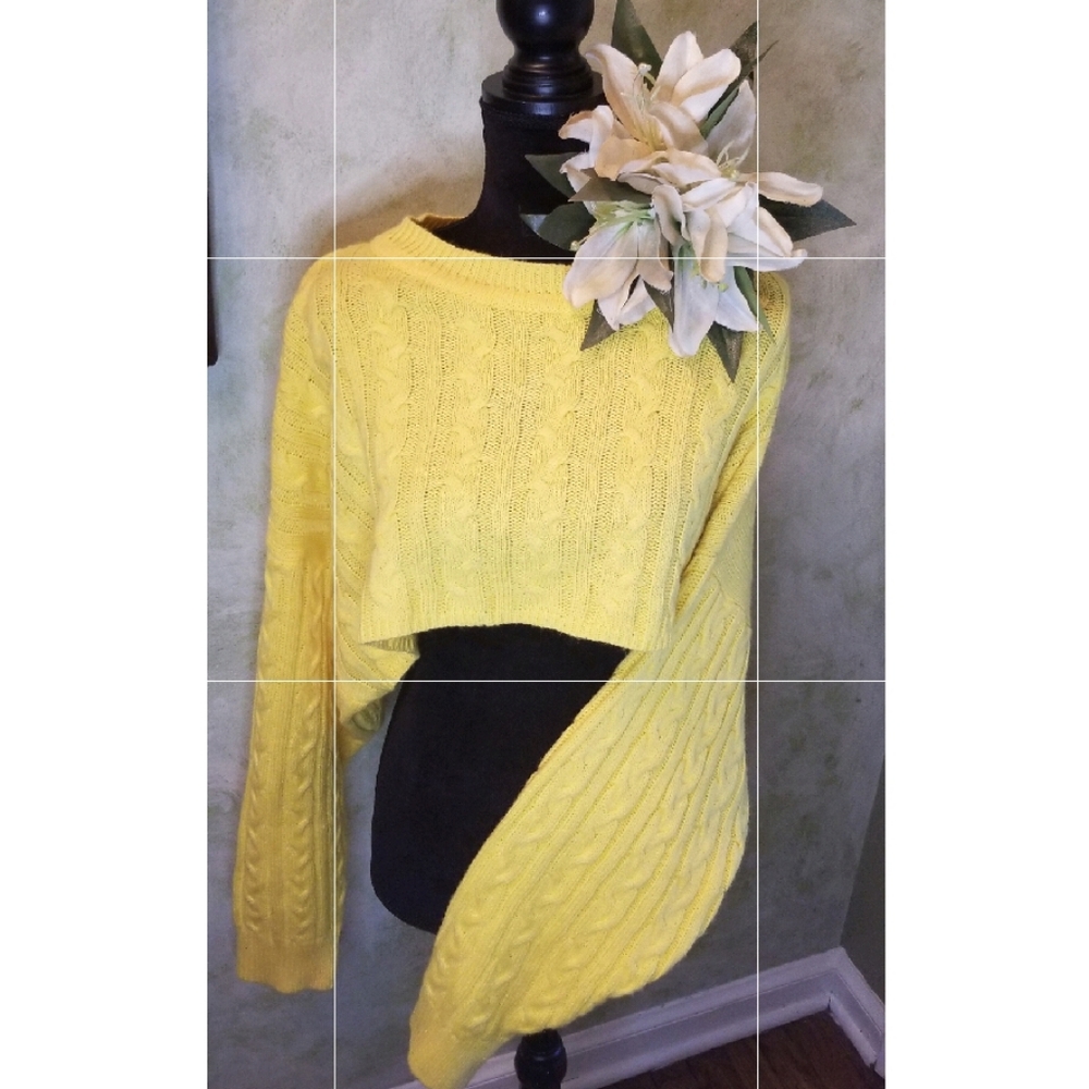 Day & Night Crop Top Sweater
